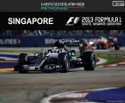 İngiliz sürücüsü Lewis Hamilton, 2016 Singapur Grand Prix, Mercedes ile üçüncü